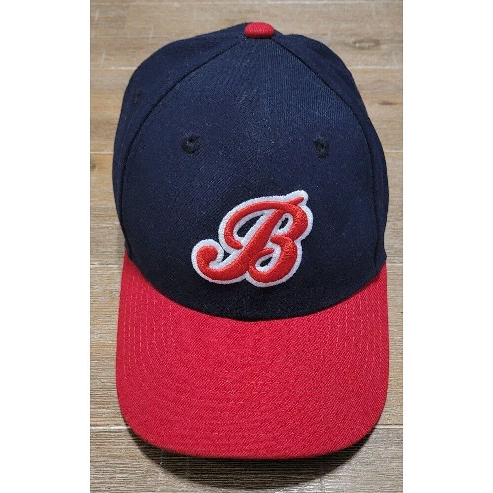 New Era 9Forty Buffalo Bisons MiLB Youth Hat Cap Minor League Baseball Blue Red